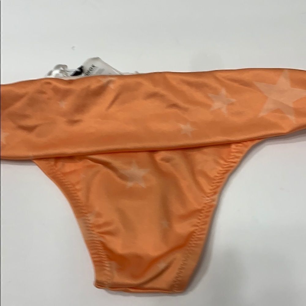 WILDFOX Orange Sherbert Stars bikini bottom. NWT - Picture 2 of 9